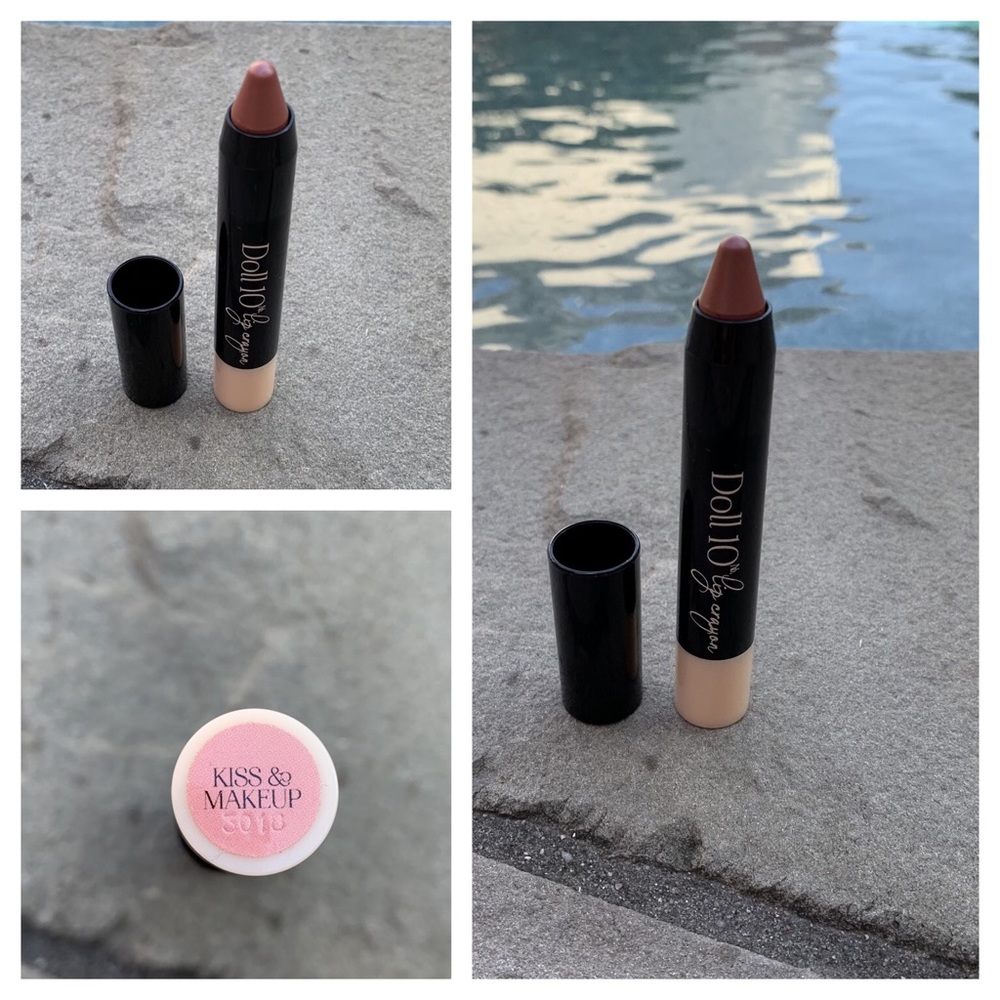 Doll 10 NEW Kiss & Makeup Gel Lip Crayon Moisturizing NWT lightweight Sheer